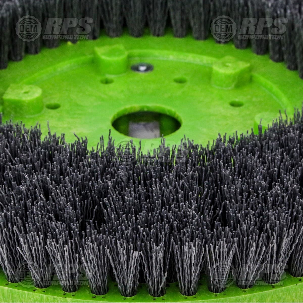 14-382PS - Brush,Light-Grit,14", 8-Lobe Green