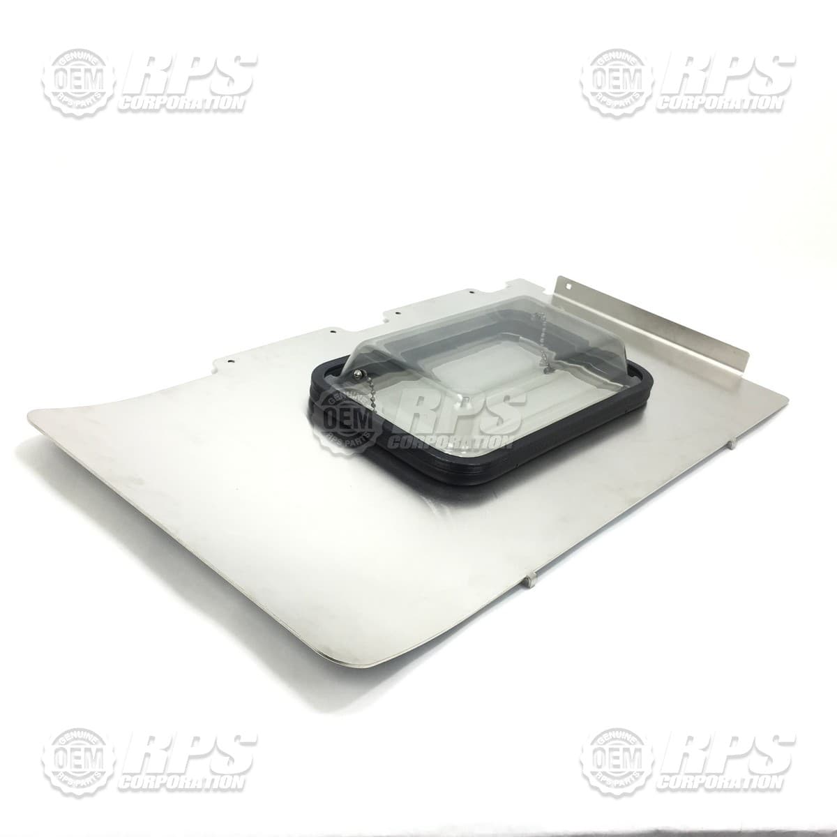 253-1400D - Lid,Tank,Stainless W/Clear Lid