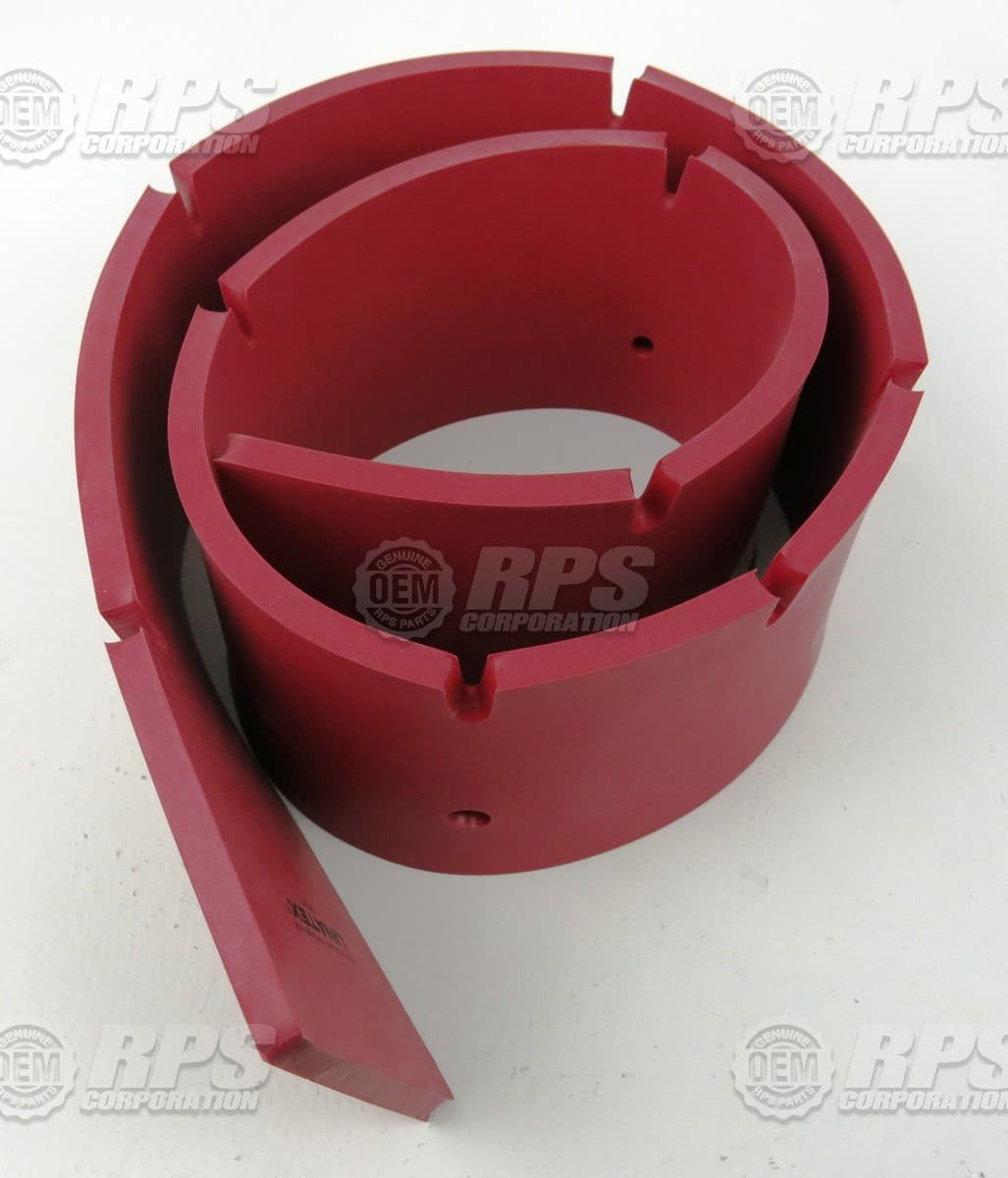 390-755L - Squeegee Blade,Front,Linatex Fits 48" Tool