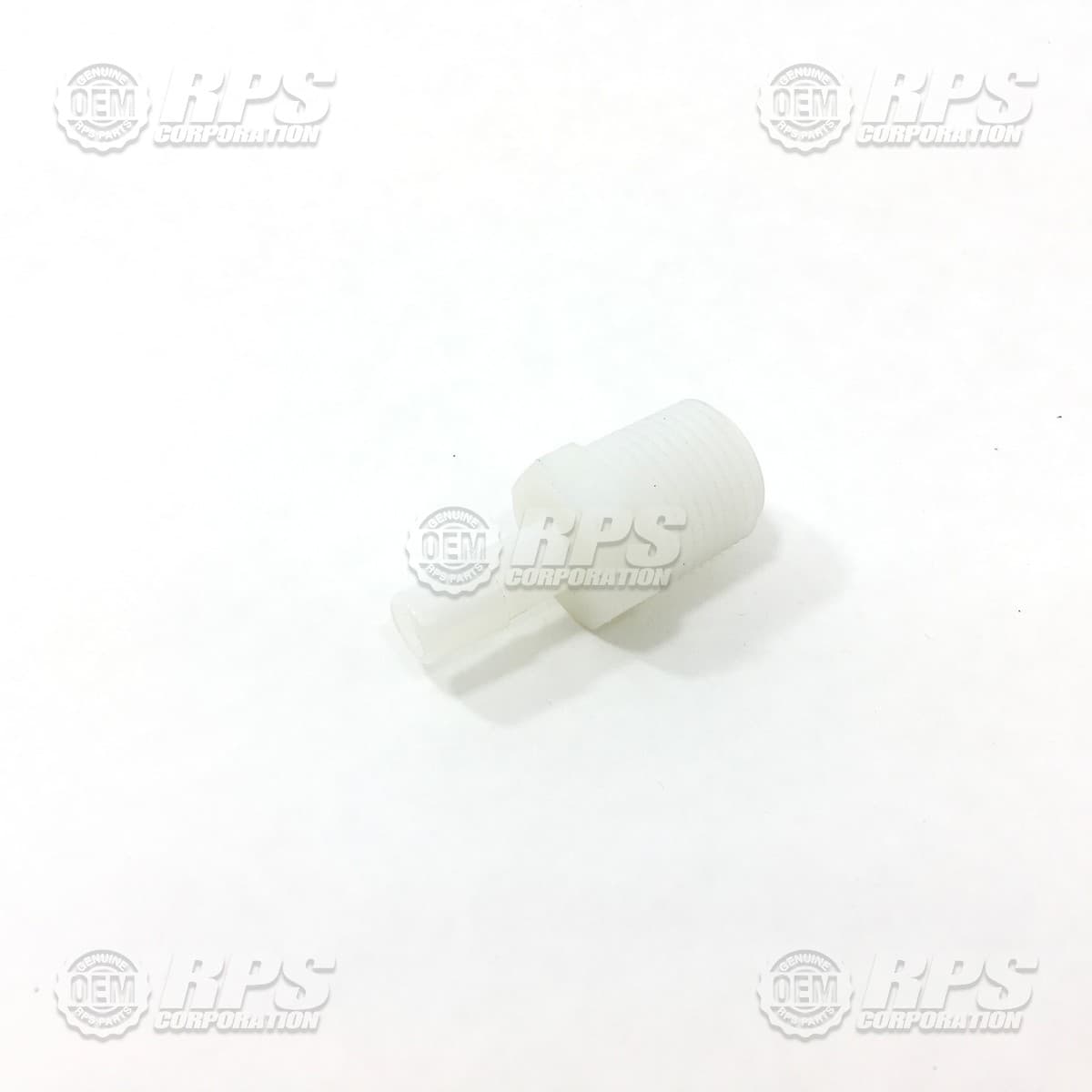 M-5463K461 - Fitting,1/2"NPTx3/8"Barb,Straight white