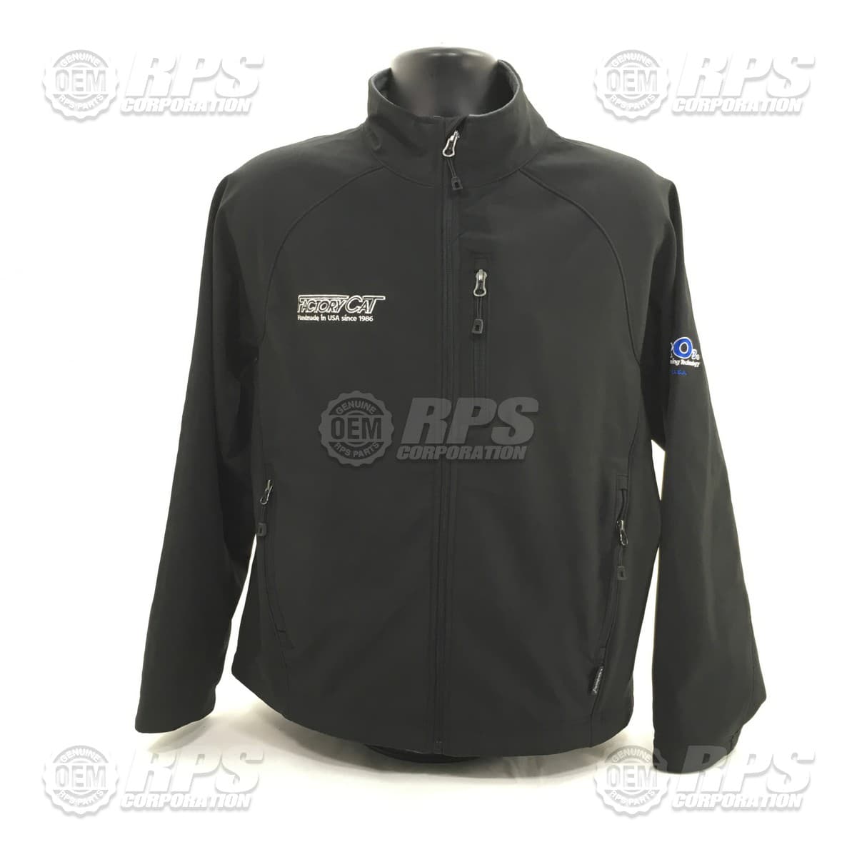 FC-JACKET-S - Factory Cat Jacket, Black, Small