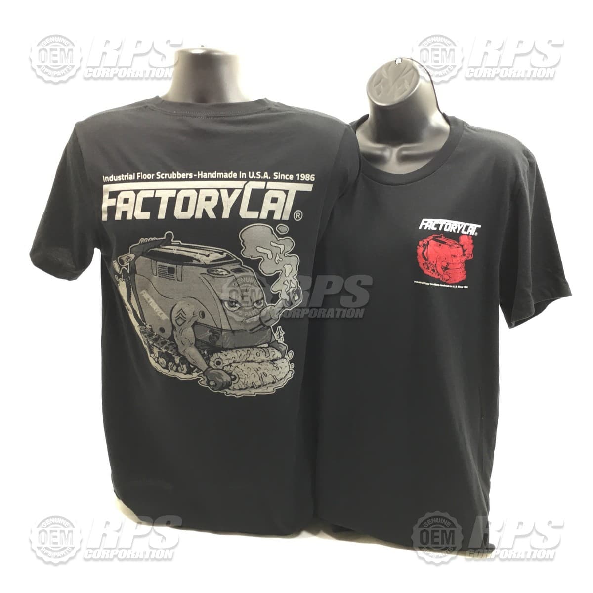 FC-LOGOSSTS-3XL - Factory Cat Logo T-Shirt 3X-Large